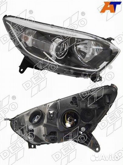 Фара renault kaptur 16- RH с электрокорректором 55