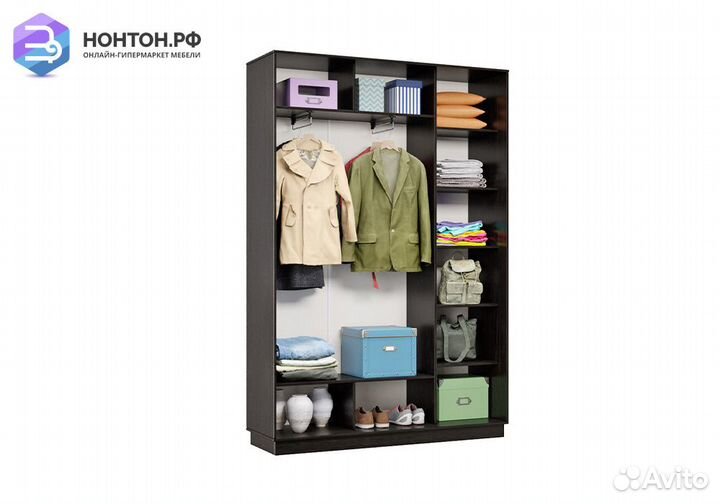 Шкаф-купе двухдверный Гемма венге