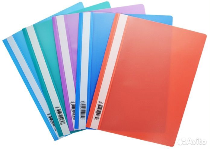 Папки-скоросшиватели пластиковые (обмен)