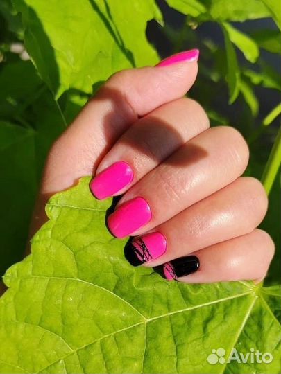 Маникюр с покрытием shellac на дому