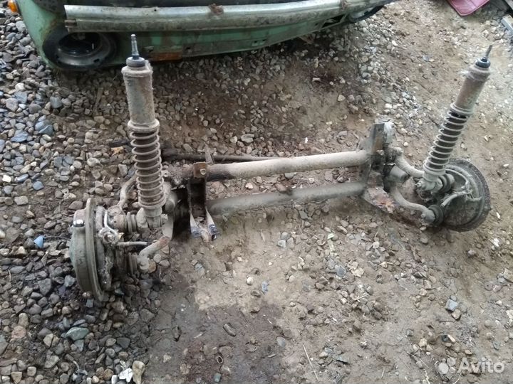 Передняя подвеска Запорожец