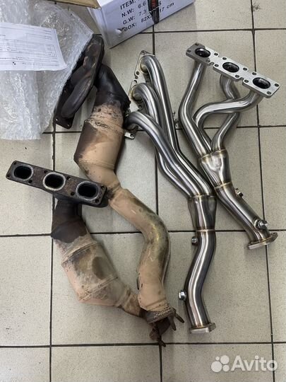 Катализаторы коллектора bmw e60 m54