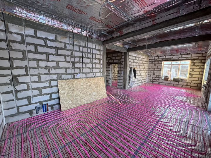 Коттедж 122 м² на участке 9 сот.