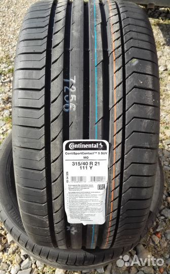Continental ContiSportContact 5 SUV 315/40 R21 111Y