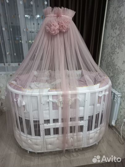 Балдахин на кроватку с держателем