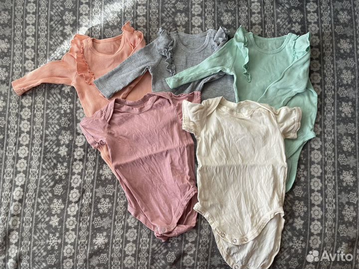 Пакет вещей на девочку 56-80 размеры