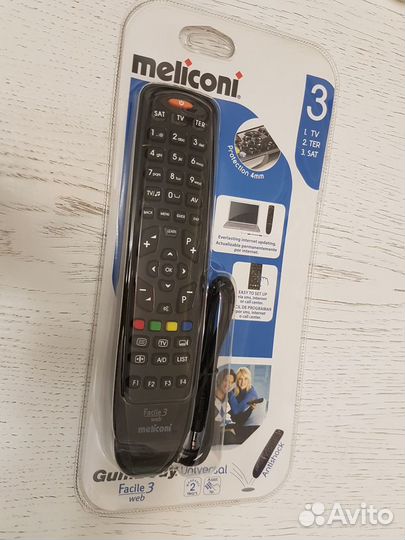 Универсальный пульт Meliconi Facile 3 web