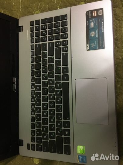 Корпус ноутбука asus X550L и комплектующие