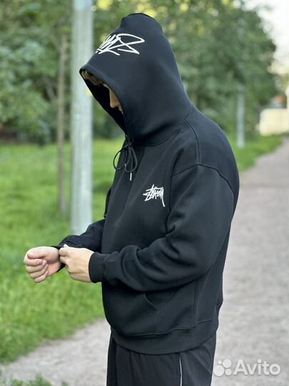 Худи оверсайз Stussy