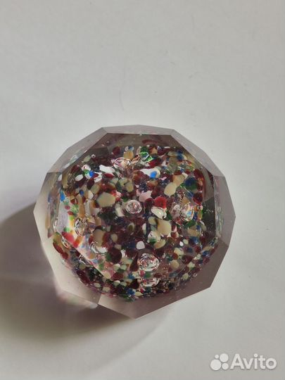 Пресс-папье Цветы. Стекло. 19 -нач 20 века