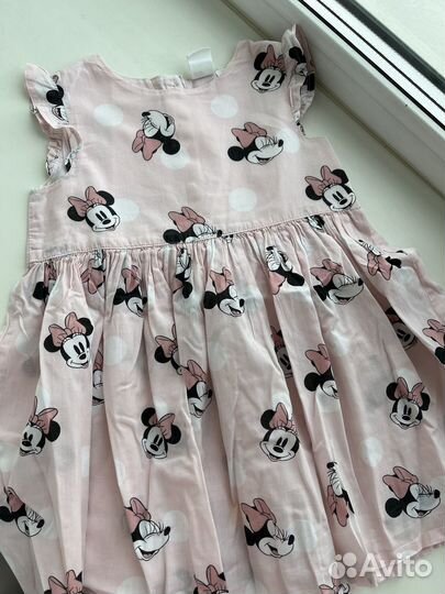 Платье hm для девочки 98