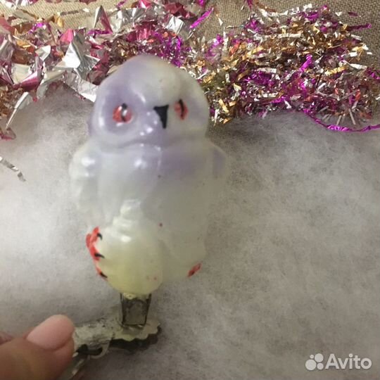 Елочная игрушка «Сова»
