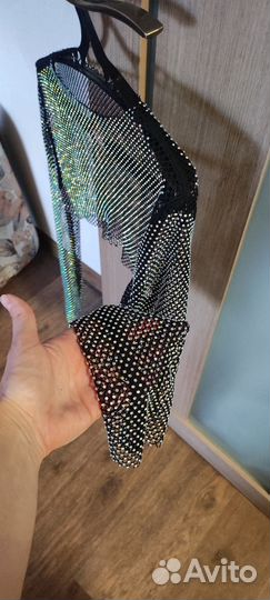 Топ в стразах 42-44-46