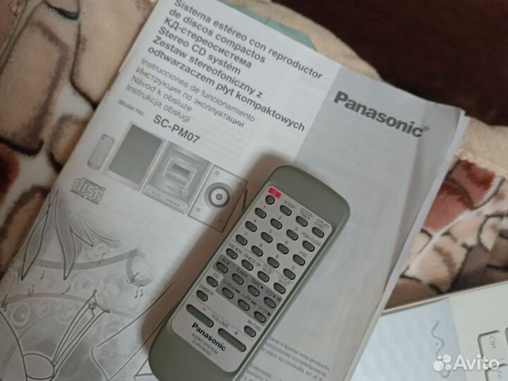 Музыкальный центр panasonic