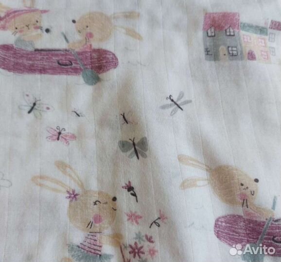 Плед детский + муслиновые пеленки
