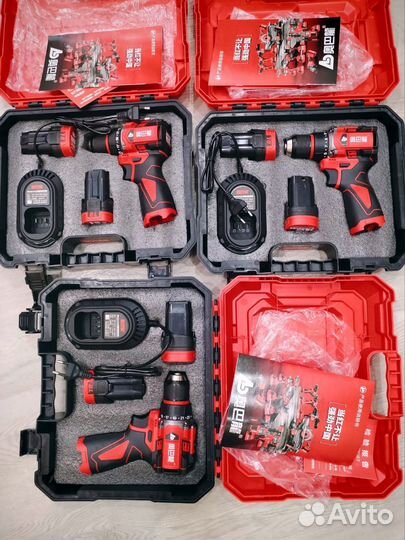 Шуруповерт Balong 60n.m 2акб кейс