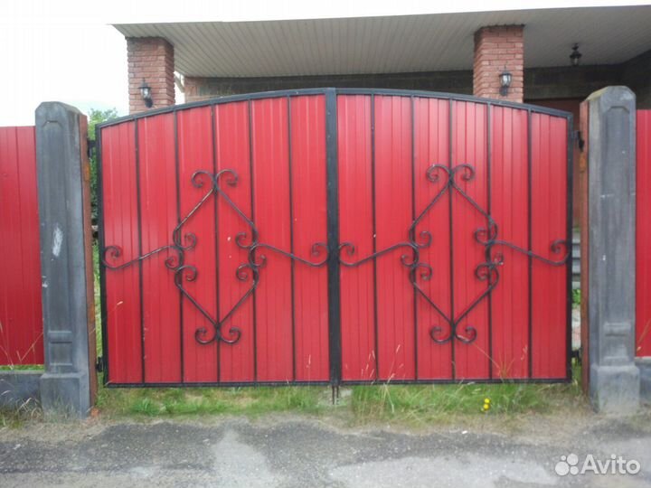 Ворота, навесы, тамбуры, двери, решетки и др