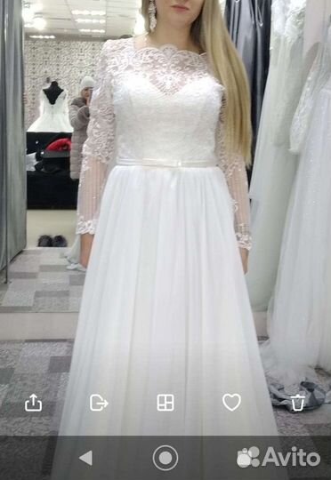 Свадебное платье