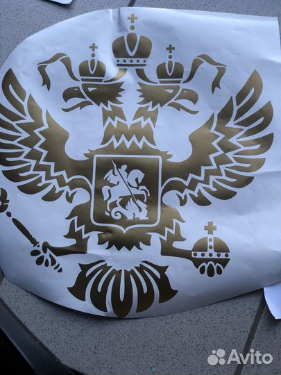 Изготовление наклеек на авто