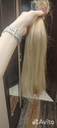 Волосы для наращивания 50 см бу