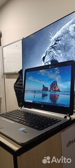 Ноутбук HP ProBook 430 i5 8gb озу ssd 240gb