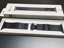 Карбоновый браслет Pitaka для Apple Watch Series