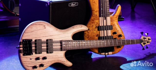 Бас гитара 5 струн Cort + Аксессуары