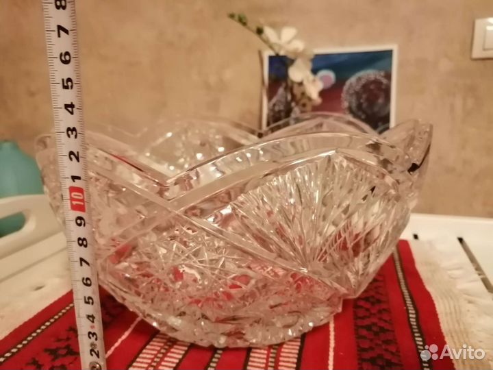 Хрустальная ваза СССР