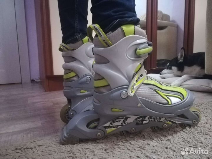 Ролики Larsen р38-40 + защита