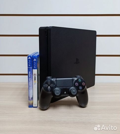 Sony PlayStation 4 Slim 1TB + 2 игры Арт.52032
