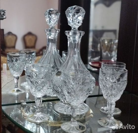 Графин с рюмками СССР