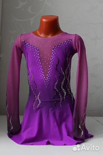 Платье для фигурного катания новое 116 122