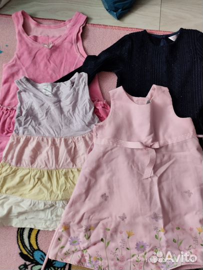 Вещи пакетом на девочку