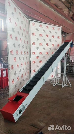 Ленточный конвейер для соли, керамзита, стружки