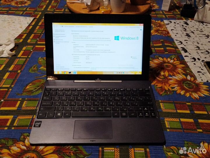 Планшет с клавиатурой Asus Transformer Book T100TA