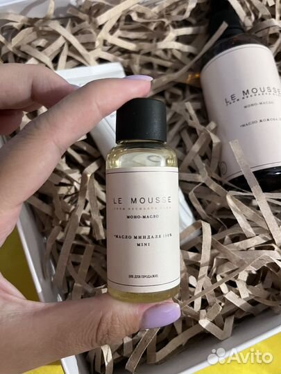 Масло миндаля le mousse