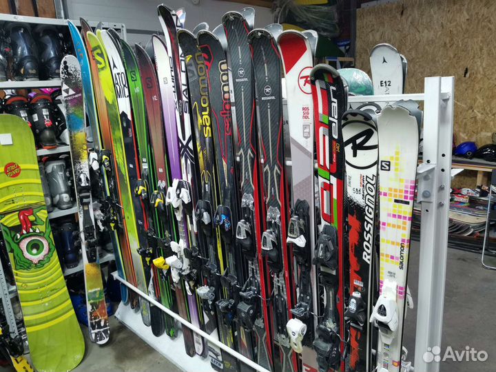 Горные лыжи бу сдержали цenы