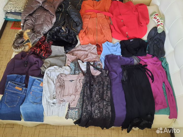 Женские вещи пакетом 42-44 осень, зима + обувь