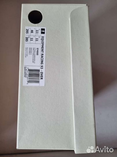 Кроссовки новые adidas EQT Racing 93