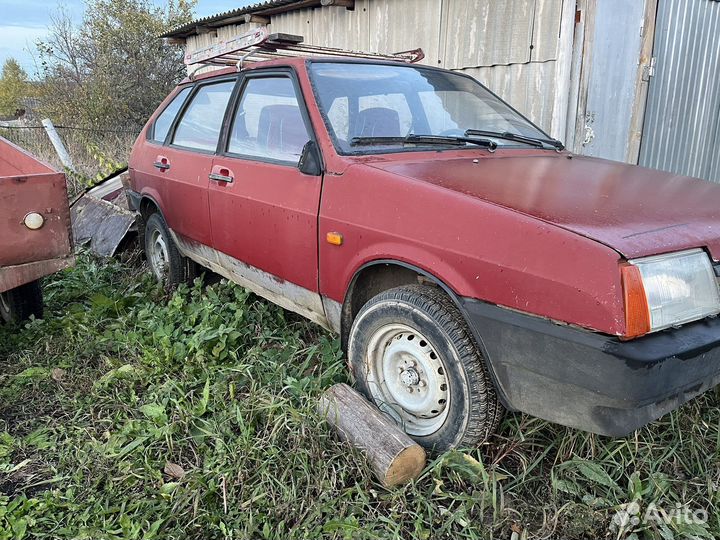 ВАЗ 2109 1.5 МТ, 1990, 120 000 км