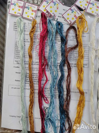 Набор для вышивания крестом Tempting tangles