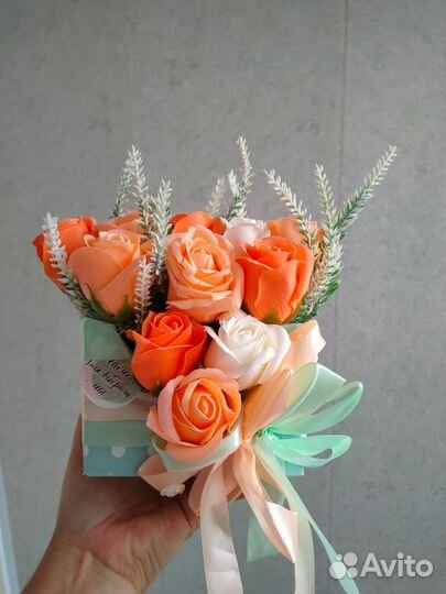 Мыльные розы в подарок