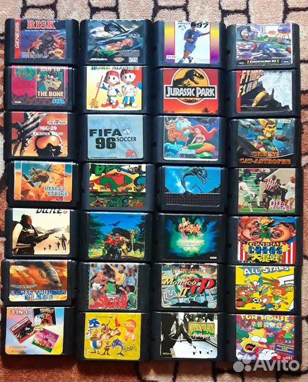 Картриджи sega Big Box