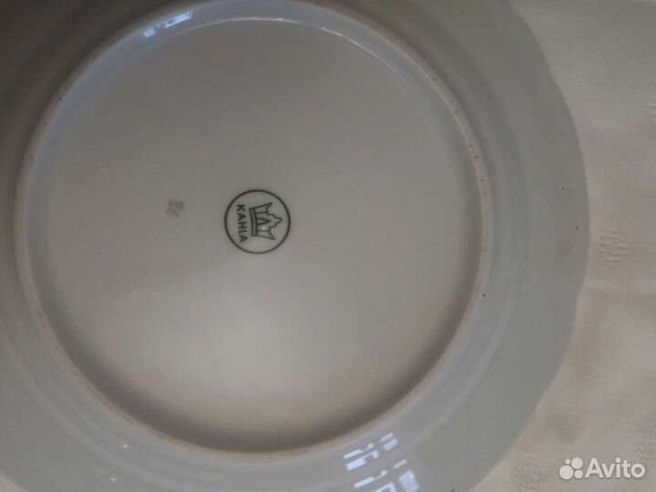 Тарелка фарфор гдр