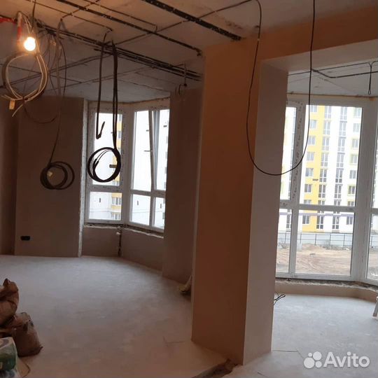 Штукатурка стен механизированная машинная