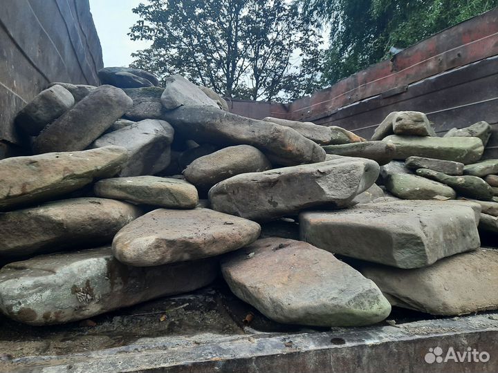 Камень плитняк природный бу