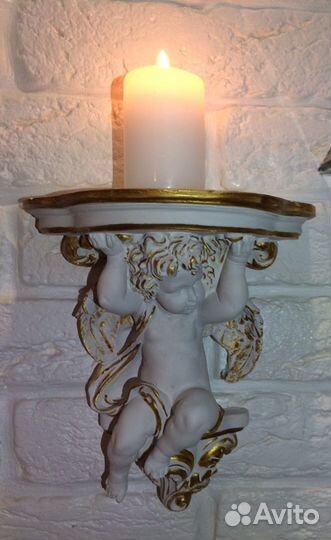 Ангел - декор из гипса