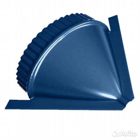 Заглушка конусная на полукруглый конек