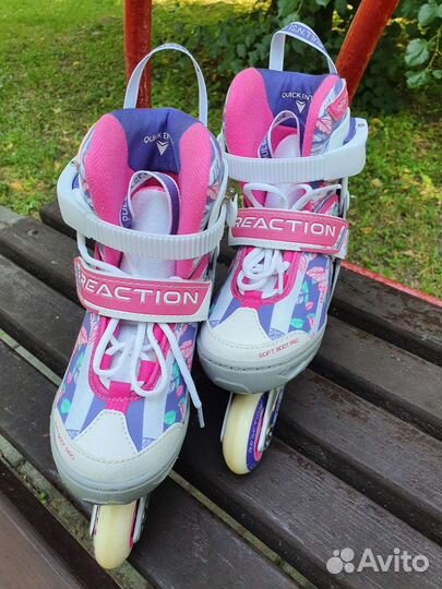 Роликовые коньки детские раздвижные