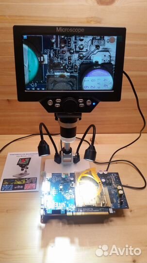 Микроскоп для пайки цифровой, 7